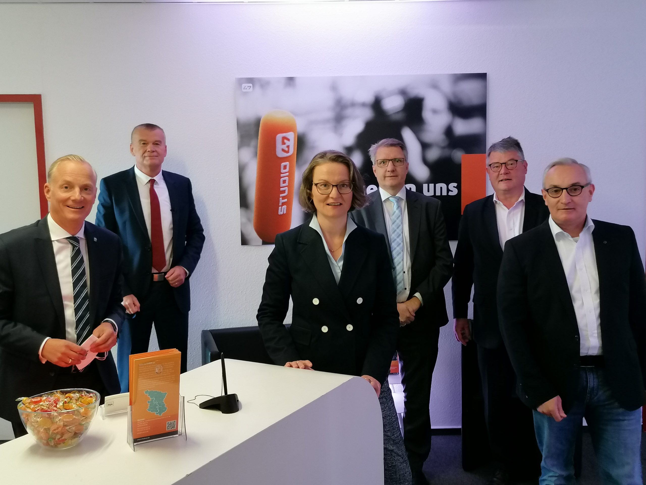 Talk der Eisenbahner-Wohnungsgenossenschaften mit der NRW-Bauministerin Ina Scharrenbach vor der Bundestagswahl 2021